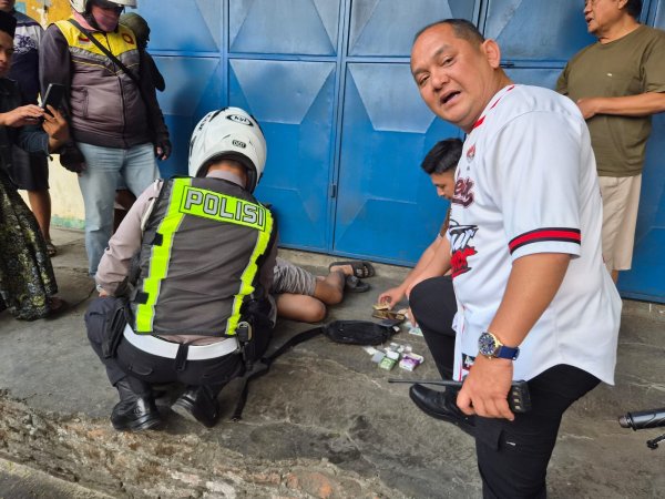 Aksi Heroik Kasat Lantas Polres Batu, AKP Matheus Jaka Iswantara Kejar Pengedar Narkoba, Pelaku Berhasil Ditangkap