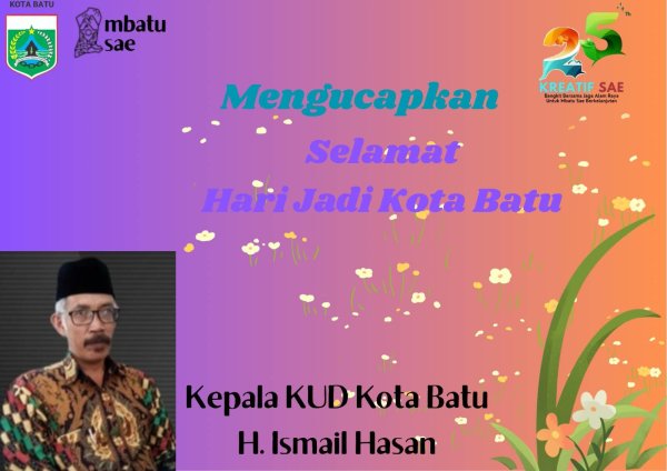 Iklan Ucapan Hari Jadi Kota Batu ke-25